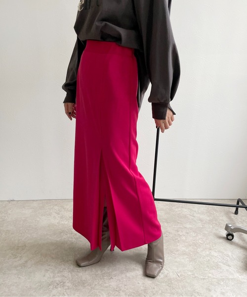 LHELBIE（レルビエ）の「レースレイヤード2WAYスカート（スカート・レディース・ブラック/オフホワイト・M）」の17枚目の写真