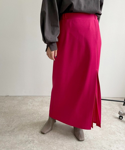 LHELBIE（レルビエ）の「レースレイヤード2WAYスカート（スカート・レディース・ブラック/オフホワイト・M）」の18枚目の写真