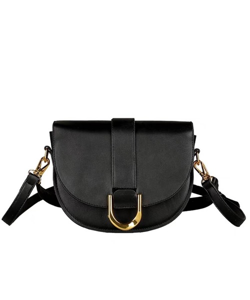 pumpkin port(パンプキンポート)の「2WAY ゴールドD管 ショルダーBAG(ショルダーバッグ・レディース・キャメル/ホワイト/ブラック・FREE)」の12枚目の写真