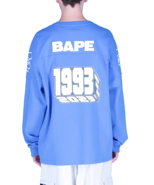 A BATHING APE（アベイシングエイプ）の「BAPE FOOTBALL RELAXED FIT L