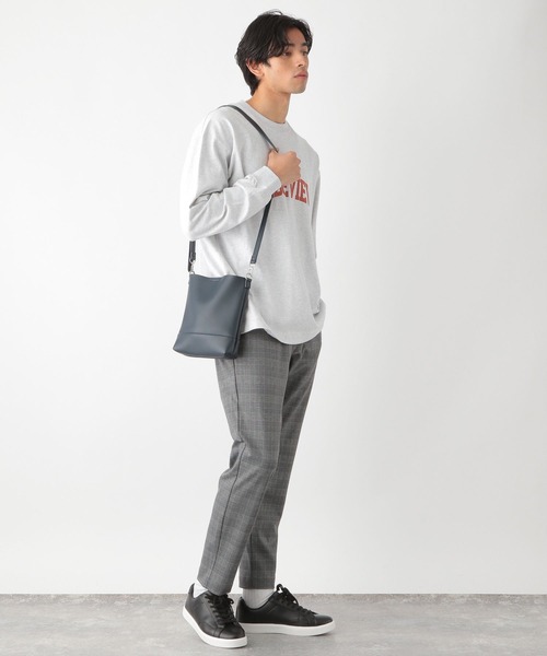 GLOBAL WORK(グローバルワーク)の「アーバンキャリーショルダーS/182154(ショルダーバッグ・メンズ・ブラック/ブラック系その他/チャコールグレー/ネイビー/ホワイト・ONE SIZE)」の19枚目の写真