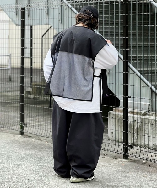 Java(ジャバ)の「《JaVa ジャバコラボ》1枚で七変化!マルチウェイ異素材ドッキングベスト(ベスト・レディース・ネイビー/カーキ/ブラック・X-LARGE/MEDIUM/LARGE)」の8枚目の写真