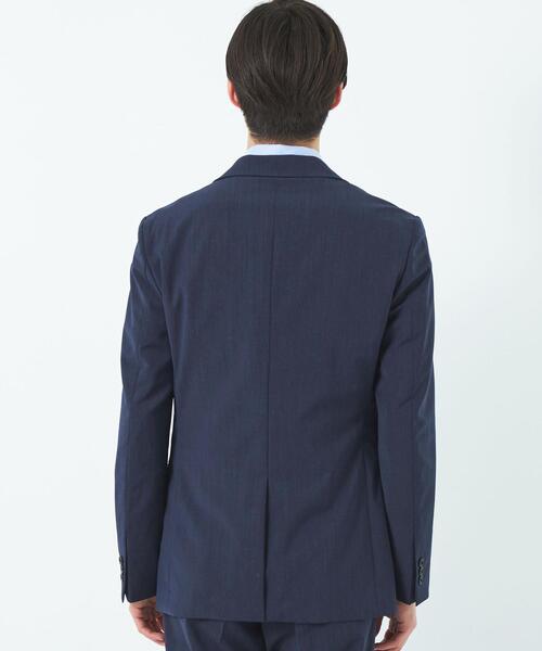 green label relaxing（グリーンレーベルリラクシング）の「A+ TWPUトロ スリム 2B スーツジャケット -ウォッシャブル・ストレッチ・防シワ-（スーツジャケット・メンズ・ブラック/ロイヤルブルー/ダークグレー/ネイビー・S/M/L/XL/XS/XXL）」の5枚目の写真