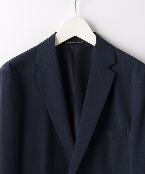 green label relaxing（グリーンレーベルリラクシング）の「A+ TWPUトロ スリム 2B スーツジャケット -ウォッシャブル・ストレッチ・防シワ-（スーツジャケット・メンズ・ブラック/ロイヤルブルー/ダークグレー/ネイビー・S/M/L/XL/XS/XXL）」の6枚目の写真