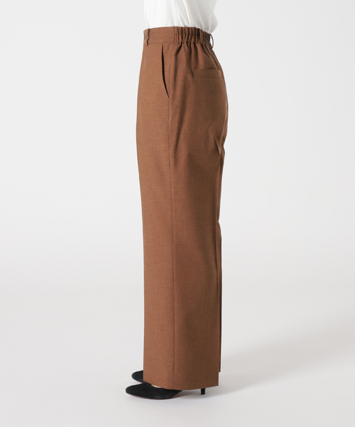 SLOBE IENA リネン混ストレートパンツ　38 SLOBE IENA（スローブイエナ）の「リネン混ストレートパンツ