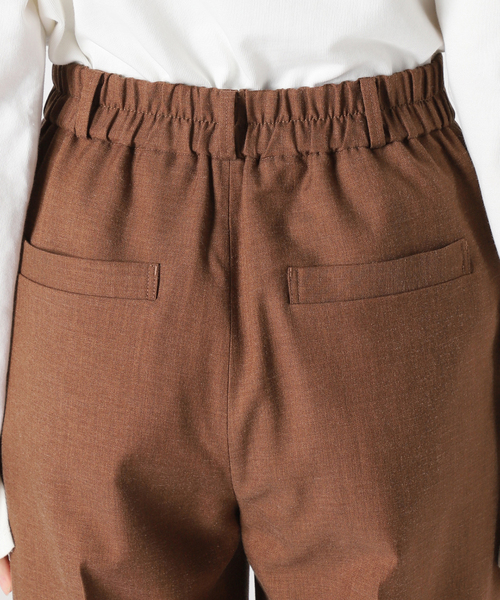 SLOBE IENA（スローブイエナ）の「リネン混ストレートパンツ