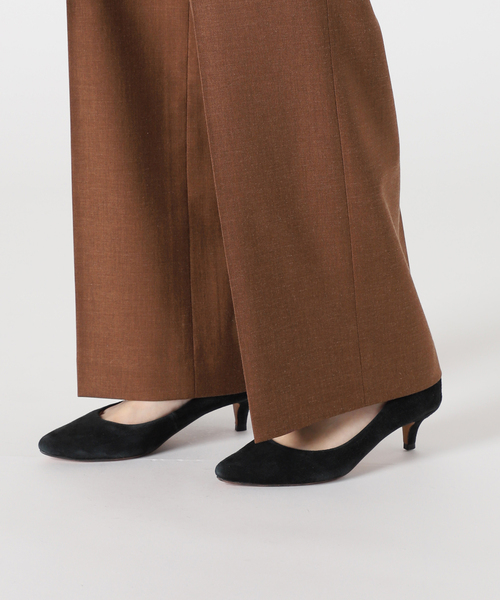 SLOBE IENA（スローブイエナ）の「リネン混ストレートパンツ