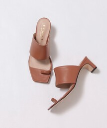 REMME | 【REMME/レメ】◇【WEB限定】トングスクエアヒールサンダル(サンダル)