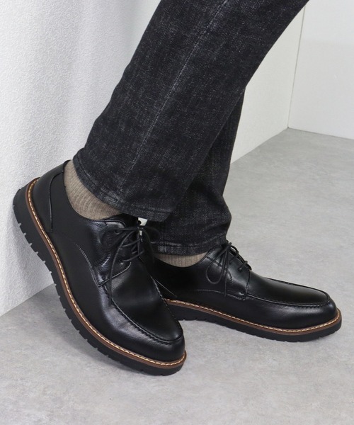 Dedes(デデス)の「ローカットレースアップシューズ(ドレスシューズ・メンズ・ブラック系1/ブラック/ブラック系2・42/44/43/40/41)」の1枚目の写真