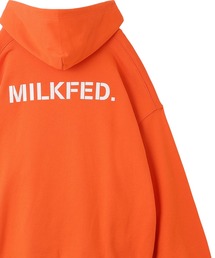 STENCIL LOGO WIDE SWEAT HOODIE