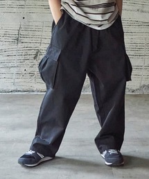 PAIRMANON STREET | 【PAIRMANON STREET】ユニセックスワイドシルエットポケット付きカーゴパンツ(その他パンツ)