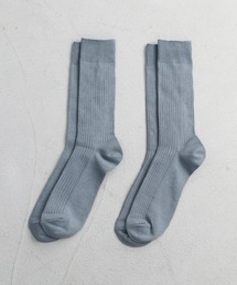 ASTRONOMY（アストロノミー）の「抗菌防臭2足セットリブ編みクルーソックス（ソックス/靴下）」