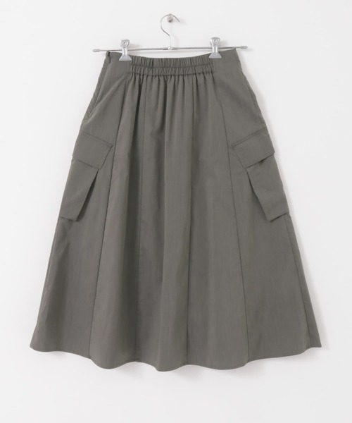 EKAL(エカル)の「ソロテックスホリデースカート(スカート・レディース・グレー/ベージュ・ONE)」の18枚目の写真