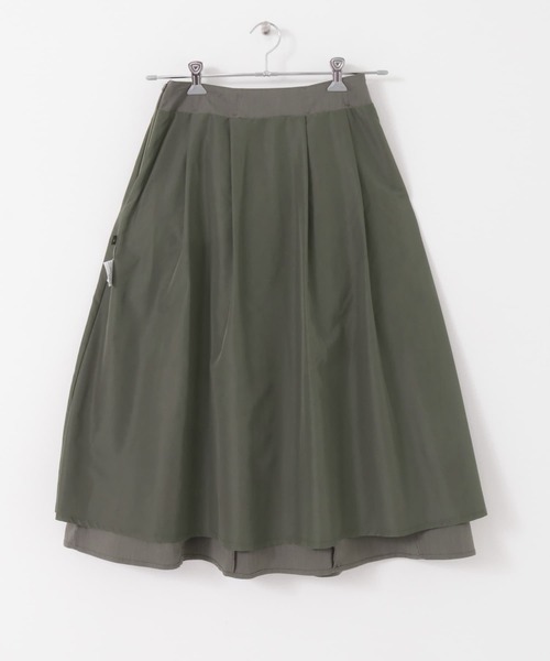 EKAL(エカル)の「ソロテックスホリデースカート(スカート・レディース・グレー/ベージュ・ONE)」の19枚目の写真