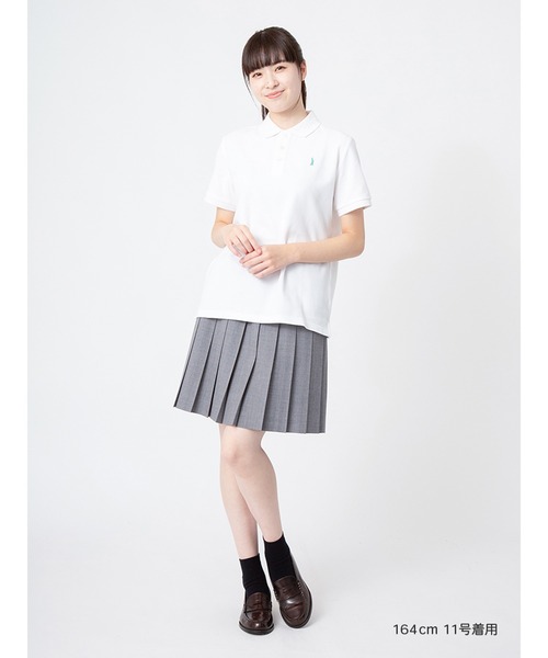 白い服の少女 EASTBOY（イーストボーイ）の「ポロシャツ 【シャインマスカット