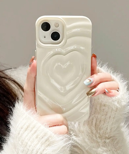 NOLITA LABORATORY（ノリータラボラトリー）の「【 NOLITA / ノリータ 】ハートモチーフ アート アイフォンカバー iPhone 17 / 17 pro / 17proMax / Air / 11 / XR / 12 / 13 / 14 / 15 / 16 / 16pro / 16proMax アイフォンケース（スマホケース/カバー・レディース・オフホワイト/シルバー/モカ/パープル/アンティークシルバー/ブラック/グリーン/ワイン/スモークピンク/ベビーピンク・G/I/F/D/E/H/A/B/C/N/J/K/iPhone 16/iPhone 16 Pro/iPhone 16 Pro Max/iPhone 11/XR/iPhone 13/14/iPhone 13 Pro/iPhone 13 Pro Max/iPhone 12 Pro Max/iPhone 14 Pro/iPhone 14 Pro Max/iPhone 15/iPhone 12/12 Pro/iPhone 15 Pro Max/iPhone 15 Pro/iPhone 16 Plus/iPhone 17 Pro Max/iPhone Air/iPhone 17/iPhone 17 Pro/iPhone 11）」の20枚目の写真