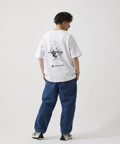 セール】【SNOW PEAK / スノーピーク】Camp Fire Tシャツ（Tシャツ