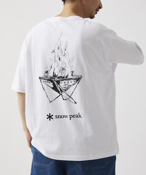 セール】【SNOW PEAK / スノーピーク】Camp Fire Tシャツ（Tシャツ