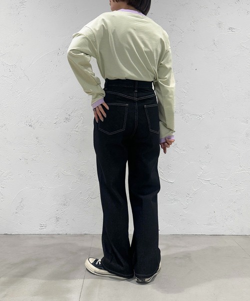 セール】ゆるストレートデニム【ZOZOTOWN限定アイテム】（デニムパンツ