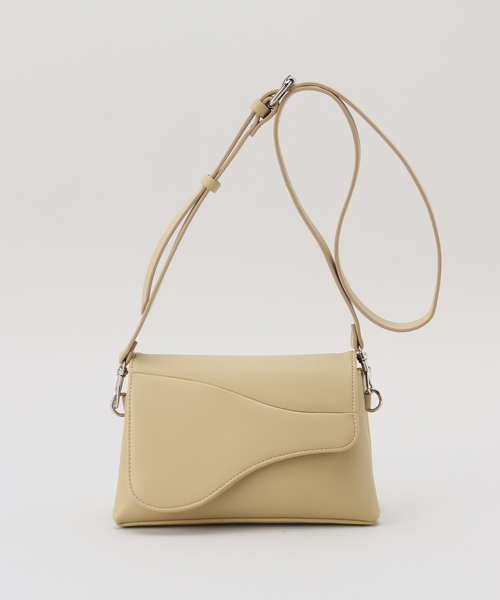 CONTROL FREAK(コントロールフリーク)の「【CONTROL FREAK/コントロールフリーク】WAVEショルダー(ショルダーバッグ・レディース・ブラック/グリーン/ベージュ/パープル・FREE)」の3枚目の写真