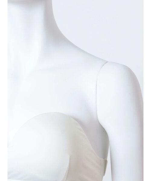 GYDA（ジェイダ）の「Booster ブラトップ（チューブトップ・レディース・オフホワイト/ブラック・FREE）」の12枚目の写真