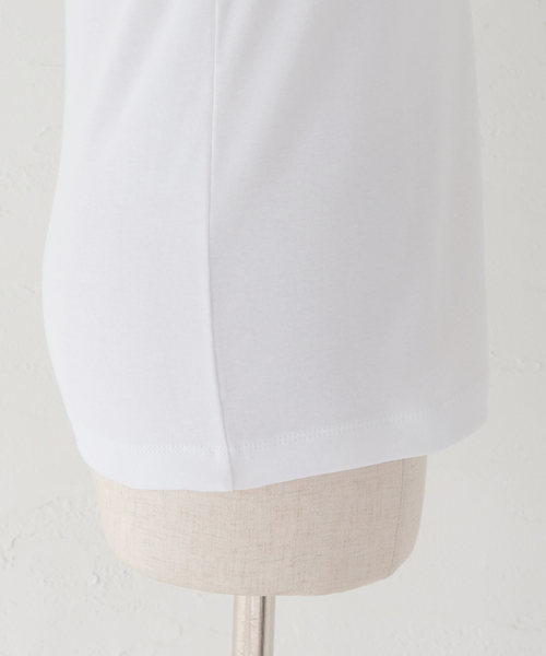 plage（プラージュ）の「organic cotton フライスタンクトップ（タンクトップ・レディース・ホワイト/キャメル・FREE）」の18枚目の写真