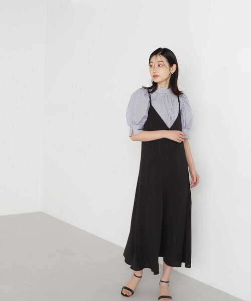 NATURAL BEAUTY BASIC（ナチュラルビューティーベーシック）の「【美人百花掲載】バックリボンストライプブラウス（シャツ/ブラウス・レディース・グレー系その他/ブルー系その他/グリーン系その他3・SMALL/MEDIUM）」の17枚目の写真
