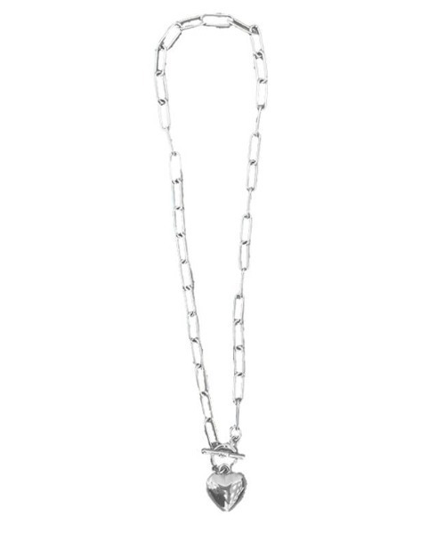 CREDONA（クレドナ）の「トグルチェーンハートN/C（ネックレス・レディース・シルバー/ゴールド・FREE）」の13枚目の写真