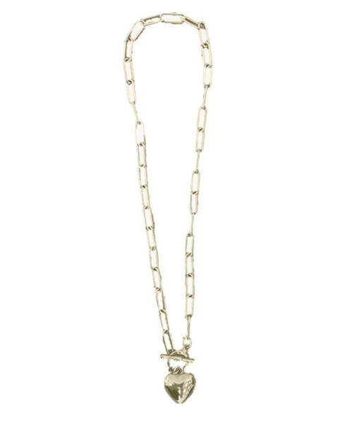 CREDONA（クレドナ）の「トグルチェーンハートN/C（ネックレス・レディース・シルバー/ゴールド・FREE）」の12枚目の写真