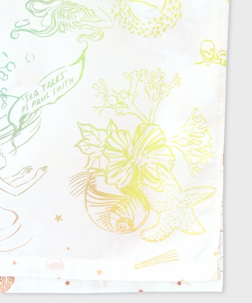 PS Paul Smith（ピーエスポールスミス）の「"Sea Tales" オープンカラーシャツ / 132318 695U（シャツ/ブラウス・メンズ・ネイビー/ホワイト・SMALL/MEDIUM/LARGE/X-LARGE/XX-LARGE）」の7枚目の写真