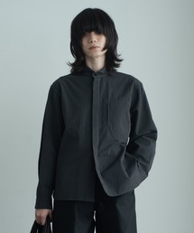 shawl collar over shirt