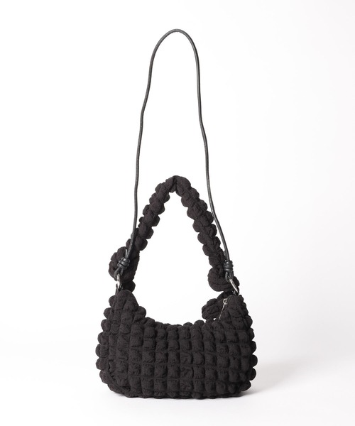 GLOBAL WORK(グローバルワーク)の「ワッフル3WAYダブルショルダー/192413(ショルダーバッグ・レディース・アイボリー/ブルー/ブラック・FREE)」の12枚目の写真