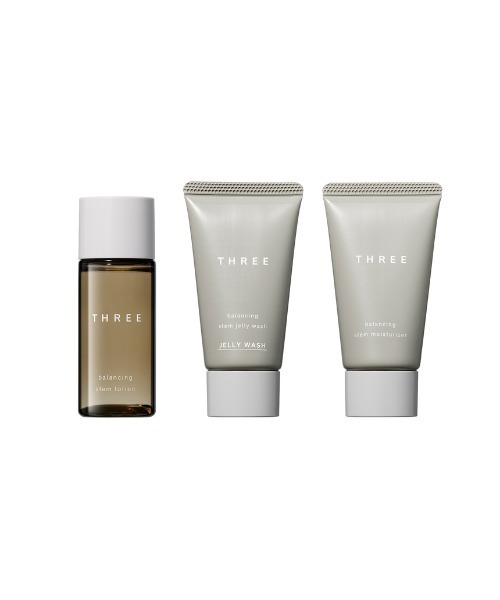 THREE（スリー）の「THREE バランシングステム スキンケア ファーストキット（スキンケアキット/ギフトセット・メンズ・その他・FREE）」の3枚目の写真