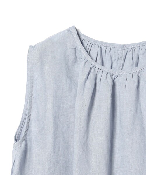 fog linen work(フォグリネンワーク)の「fog linen work / 別注 DAIAN TOP(シャツ/ブラウス・レディース・インディゴブルー/ベージュ・ONE SIZE)」の16枚目の写真
