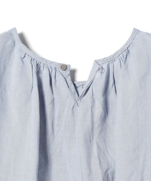 fog linen work(フォグリネンワーク)の「fog linen work / 別注 DAIAN TOP(シャツ/ブラウス・レディース・インディゴブルー/ベージュ・ONE SIZE)」の19枚目の写真