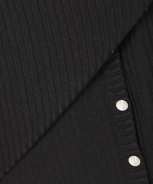 HARDY NOIR（アルディーノアール）の「リブパールドットマキシワンピース（ワンピース・レディース・ブラック・FREE）」の18枚目の写真