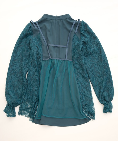 AULAAILA　レースチュニックTシャツ AULA AILA tシャツ レースチュニックTシャツ レディース