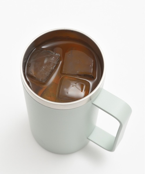 BRUNO（ブルーノ）の「取っ手つきステンレスタンブラー（グラス/マグカップ/タンブラー・レディース・グレイッシュベージュ/グリーン/ピンク・フリー）」の7枚目の写真