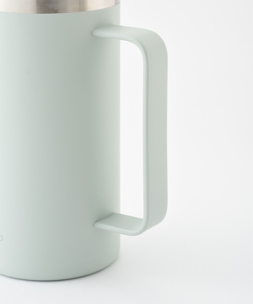 BRUNO（ブルーノ）の「取っ手つきステンレスタンブラー（グラス/マグカップ/タンブラー・レディース・グレイッシュベージュ/グリーン/ピンク・フリー）」の5枚目の写真