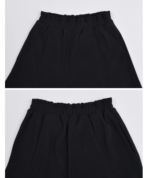 Re:EDIT（リエディ）の「[DAILY SWIM][UVカット][撥水][水陸両用]リブショートスイムパンツ（水着・レディース・ブラック/モカ・MEDIUM/LARGE/SMALL）」の20枚目の写真