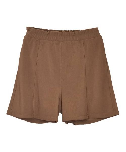 Re:EDIT（リエディ）の「[DAILY SWIM][UVカット][撥水][水陸両用]リブショートスイムパンツ（水着・レディース・ブラック/モカ・MEDIUM/LARGE/SMALL）」の9枚目の写真