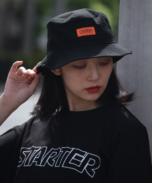 【セール】【UNIVERSAL OVERALL/ユニバーサルオーバーオール】x【NEWERA/ニューエラ 】Wネーム バケットハット(ハット)|NEW ERA(ニューエラ) 【セール】【UNIVERSAL OVERALL/ユニバーサルオーバーオール】x【NEWERA/ニューエラ 】Wネーム バケットハット(ハット)|NEW ERA(ニューエラ)