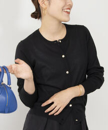 NOLLEY’S | 《手洗い可能》クルーネックカーディガン(カーディガン/ボレロ)