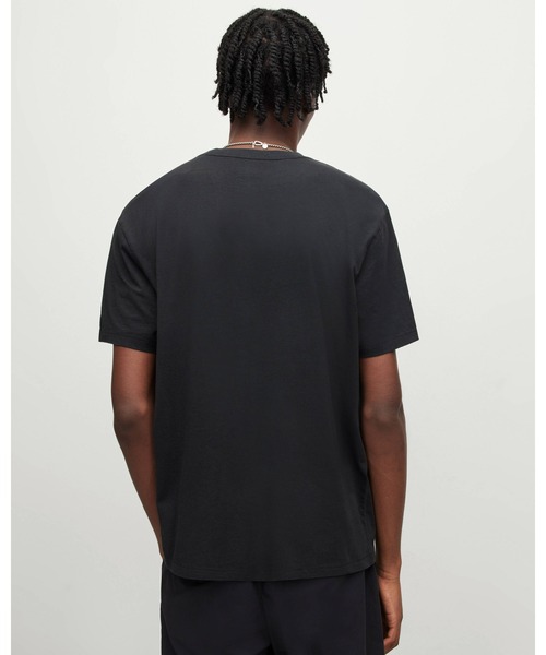 ALLSAINTS(オールセインツ)の「WILDERNESS PRINTED CREW NECK T-SHIRT | WILDERNESS プリント クルーネック T シャツ(Tシャツ/カットソー・メンズ・ブラック・S/M/L/XS)」の5枚目の写真