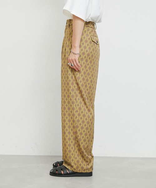 セール】バティックプリントインタックワイドパンツ（その他