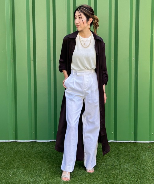 【美品】バナナリパブリック　花柄プリーツシャツワンピース グレー系 美品】バナナリパブリック 花柄プリーツシャツワンピース グレー