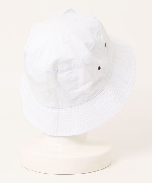 bonjour records（ボンジュールレコーズ）の「【Bonjour Records/ボンジュールレコード】Original FLAME LOGO HAT オリジナルフレイムロゴバケットハット（ハット・メンズ・ホワイト/ブラック・FREE）」の9枚目の写真