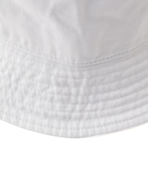 bonjour records（ボンジュールレコーズ）の「【Bonjour Records/ボンジュールレコード】Original FLAME LOGO HAT オリジナルフレイムロゴバケットハット（ハット・メンズ・ホワイト/ブラック・FREE）」の12枚目の写真