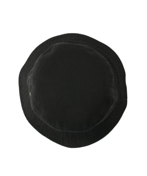 bonjour records（ボンジュールレコーズ）の「【Bonjour Records/ボンジュールレコード】Original FLAME LOGO HAT オリジナルフレイムロゴバケットハット（ハット・メンズ・ホワイト/ブラック・FREE）」の5枚目の写真