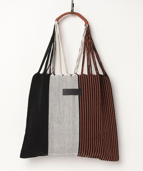 Moon Bird（ムーンバード）の「【Moon Bird/ムーンバード】HAMMOCK BAG-L（トートバッグ・レディース・ピンク/その他35/ブラウン系その他2/サックスブルー/ブラウン/ナチュラル/グレー系その他・FREE）」の3枚目の写真